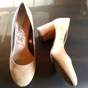 Libby Edelman Size 7 block heels shoes